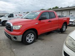 Salvage cars for sale from Copart Louisville, KY: 2011 Toyota Tundra Double Cab SR5