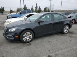 Salvage cars for sale from Copart Rancho Cucamonga, CA: 2016 Chevrolet Cruze Limited LS