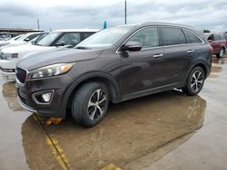 Vehiculos salvage en venta de Copart Grand Prairie, TX: 2016 KIA Sorento EX