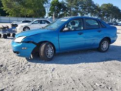 Ford Focus ZX4 salvage cars for sale: 2007 Ford Focus ZX4