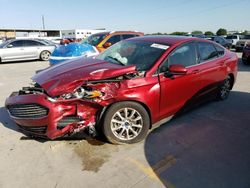 2016 Ford Fusion S en venta en Grand Prairie, TX
