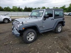 Jeep Wrangler salvage cars for sale: 2017 Jeep Wrangler Sport