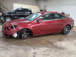 Salvage cars for sale from Copart Davison, MI: 2017 Buick Regal Sport Touring