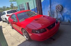 Ford Mustang GT salvage cars for sale: 2002 Ford Mustang GT