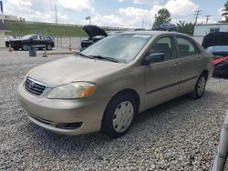 Salvage cars for sale from Copart Northfield, OH: 2005 Toyota Corolla CE