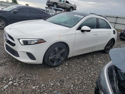 Mercedes-Benz A 220 salvage cars for sale: 2019 Mercedes-Benz A 220