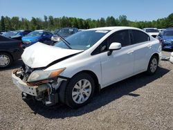 2012 Honda Civic LX for sale in Bowmanville, ON