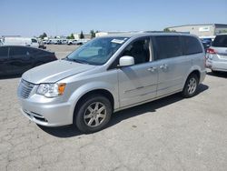 Salvage cars for sale from Copart Bakersfield, CA: 2012 Chrysler Town & Country Touring