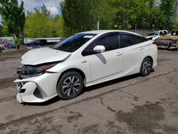 Toyota Prius salvage cars for sale: 2019 Toyota Prius Prime