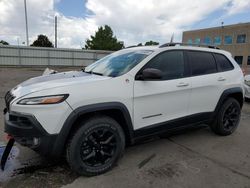 Vehiculos salvage en venta de Copart Littleton, CO: 2018 Jeep Cherokee Trailhawk