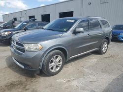 Vehiculos salvage en venta de Copart Jacksonville, FL: 2011 Dodge Durango Crew