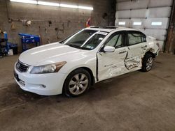 Honda Accord exl Vehiculos salvage en venta: 2008 Honda Accord EXL