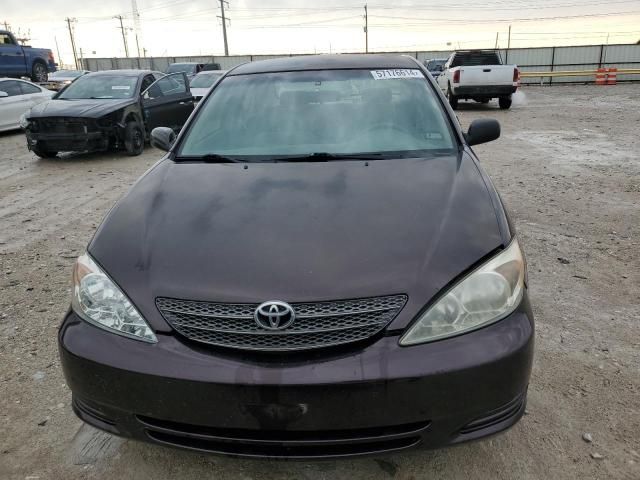 2002 Toyota Camry LE