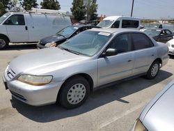 2001 Honda Accord Value en venta en Rancho Cucamonga, CA