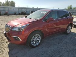 Salvage cars for sale from Copart Arlington, WA: 2017 Buick Envision Essence