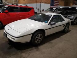 Salvage cars for sale from Copart Anchorage, AK: 1988 Pontiac Fiero