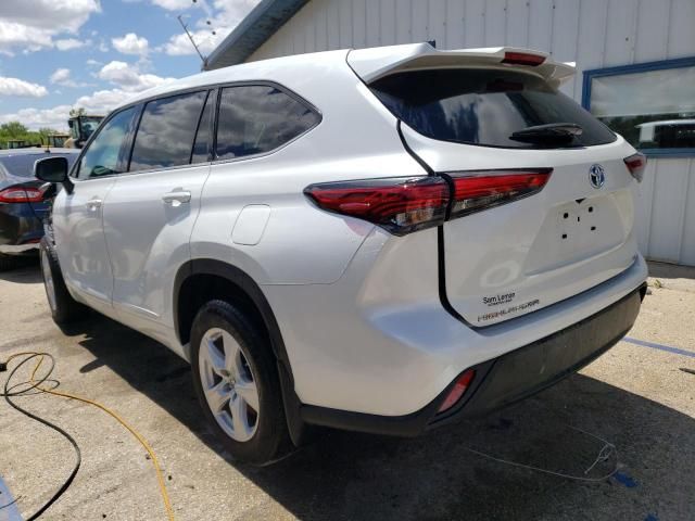 2022 Toyota Highlander Hybrid LE