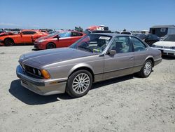 BMW 6 Series salvage cars for sale: 1988 BMW 635 CSI Automatic