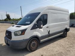 Vehiculos salvage en venta de Copart Miami, FL: 2015 Ford Transit T-250
