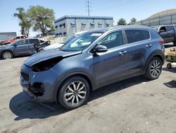 Salvage cars for sale from Copart Albuquerque, NM: 2018 KIA Sportage EX