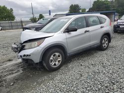 Salvage cars for sale from Copart Mebane, NC: 2013 Honda CR-V LX