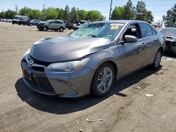 Toyota Camry le salvage cars for sale: 2017 Toyota Camry LE