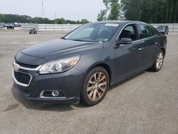 Chevrolet Vehiculos salvage en venta: 2015 Chevrolet Malibu LTZ