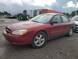 Ford Taurus SES salvage cars for sale: 2000 Ford Taurus SES