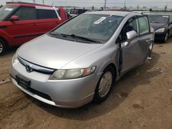 2008 Honda Civic Hybrid en venta en Elgin, IL