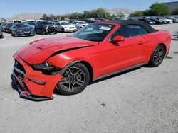 Salvage cars for sale from Copart Las Vegas, NV: 2018 Ford Mustang