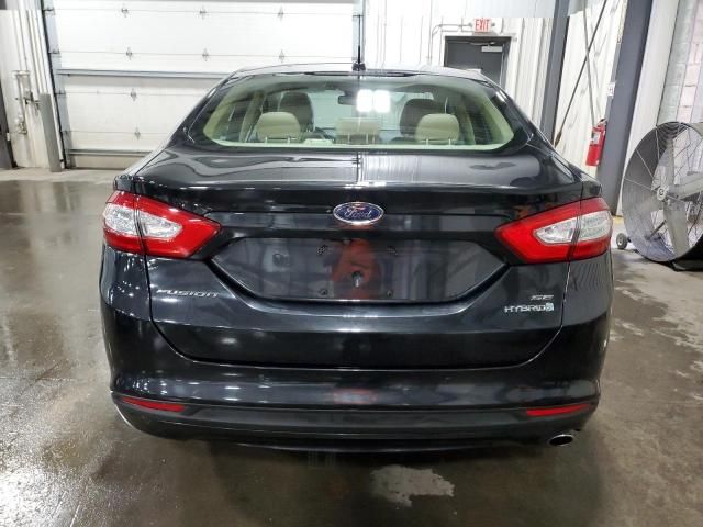 2013 Ford Fusion SE Hybrid