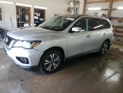 Salvage cars for sale from Copart Pekin, IL: 2017 Nissan Pathfinder S