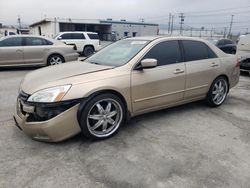 Honda salvage cars for sale: 2006 Honda Accord EX