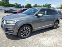 Audi Q7 Prestige salvage cars for sale: 2017 Audi Q7 Prestige