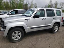 Jeep salvage cars for sale: 2012 Jeep Liberty Sport