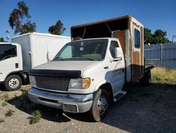 Ford salvage cars for sale: 1999 Ford Econoline E450 Super Duty Cutaway Van RV