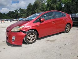 Salvage cars for sale from Copart Ocala, FL: 2010 Toyota Prius