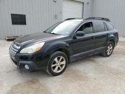 Salvage cars for sale from Copart New Braunfels, TX: 2014 Subaru Outback 2.5I Limited