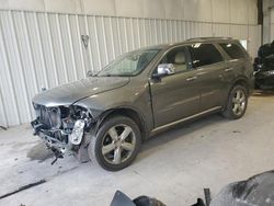 Salvage cars for sale from Copart Franklin, WI: 2012 Dodge Durango Citadel