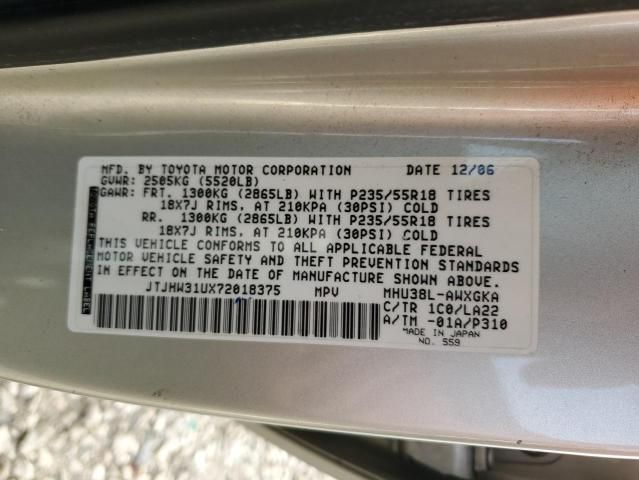 2007 Lexus RX 400H