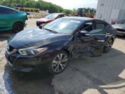 Salvage cars for sale from Copart Windsor, NJ: 2017 Nissan Maxima 3.5S