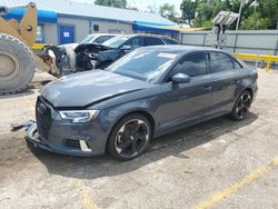 Salvage cars for sale from Copart Wichita, KS: 2017 Audi A3 Premium