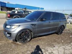Land Rover salvage cars for sale: 2016 Land Rover Range Rover Sport Autobiography
