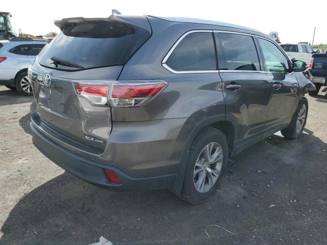 2015 Toyota Highlander XLE