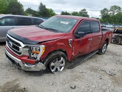 Ford f150 Supercrew salvage cars for sale: 2022 Ford F150 Supercrew