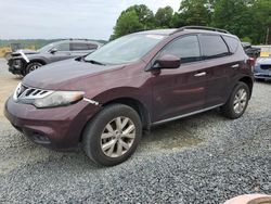 Salvage cars for sale from Copart Concord, NC: 2014 Nissan Murano S