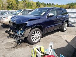 Salvage cars for sale from Copart Exeter, RI: 2017 Jeep Grand Cherokee Limited