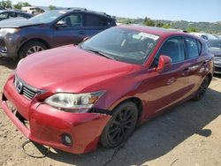 Salvage cars for sale from Copart San Martin, CA: 2012 Lexus CT 200
