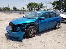 Ford Focus SE salvage cars for sale: 2015 Ford Focus SE