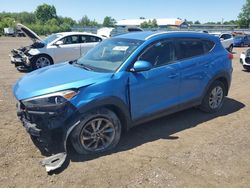 Salvage cars for sale from Copart Columbia Station, OH: 2016 Hyundai Tucson Limited